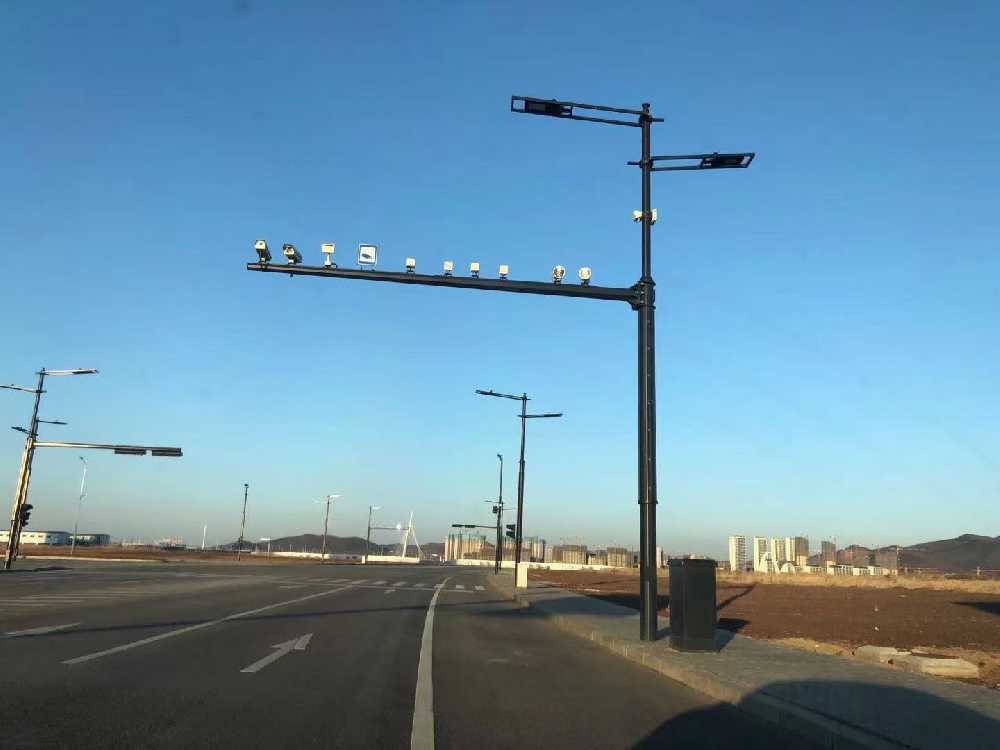 自贡市黑龙江佳木斯综合路灯杆项目
